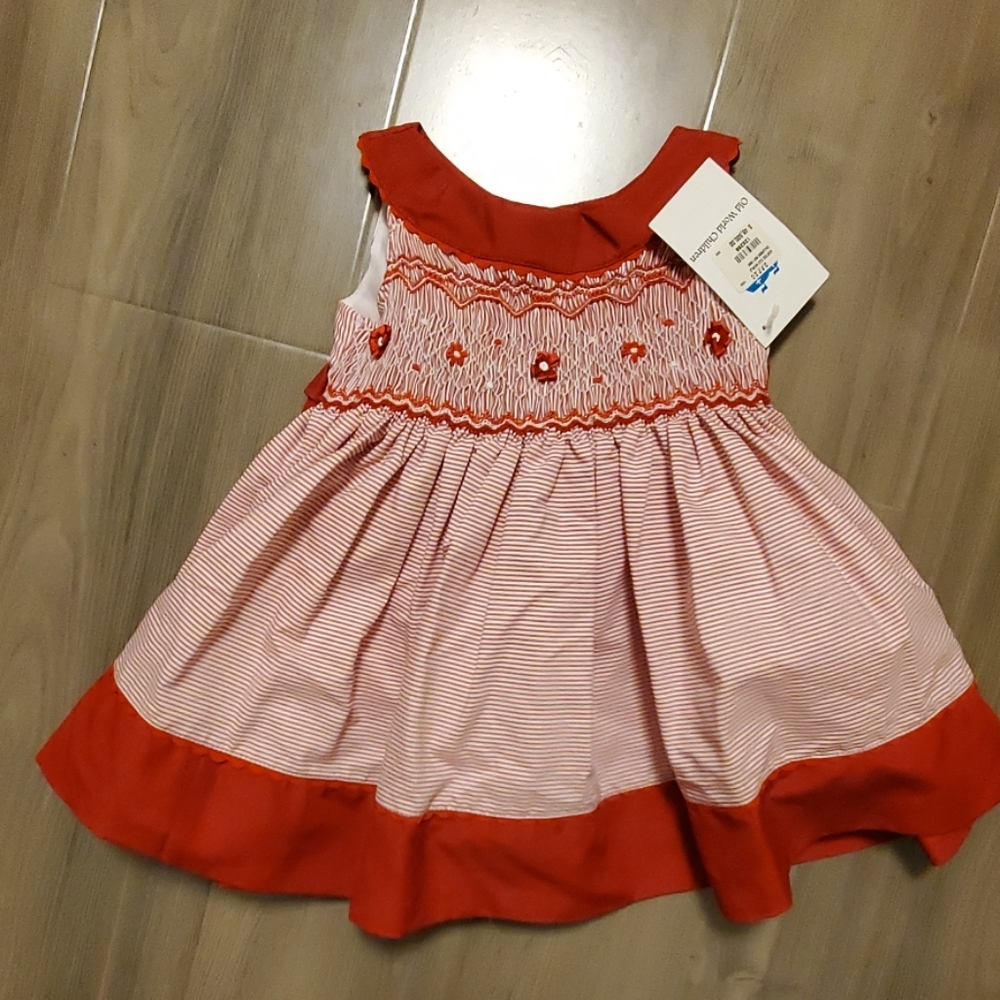 Smocked Dress Baby Girl old world children